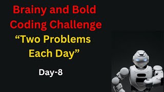 Day-8 Splitting Sentences & Counting Digits | Brainy and Bold Coding Challenges