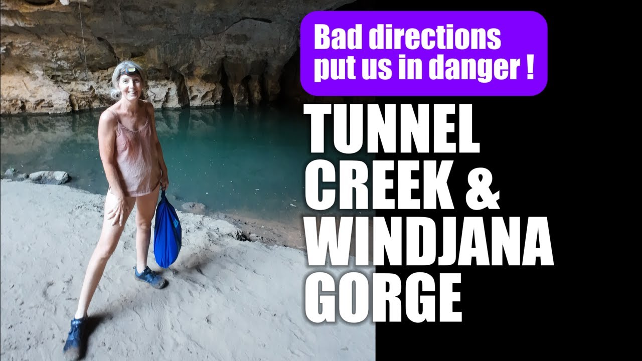 Tunnel Creek and Windjana Gorge. Adventure in the Kimberleys.