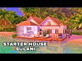 Construyo CASA INICIAL en LA PLAYA🌴| MINICASA en Sulani 🏖️| Speed Build | Los Sims 4 + Vida Isleña