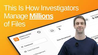 How Investigators Centralize &amp; Organize Case Data | Sinacluster Dashboard