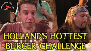 Holland's Hottest Hamburger Eating Challenge at Dutch Chili Fest 2016