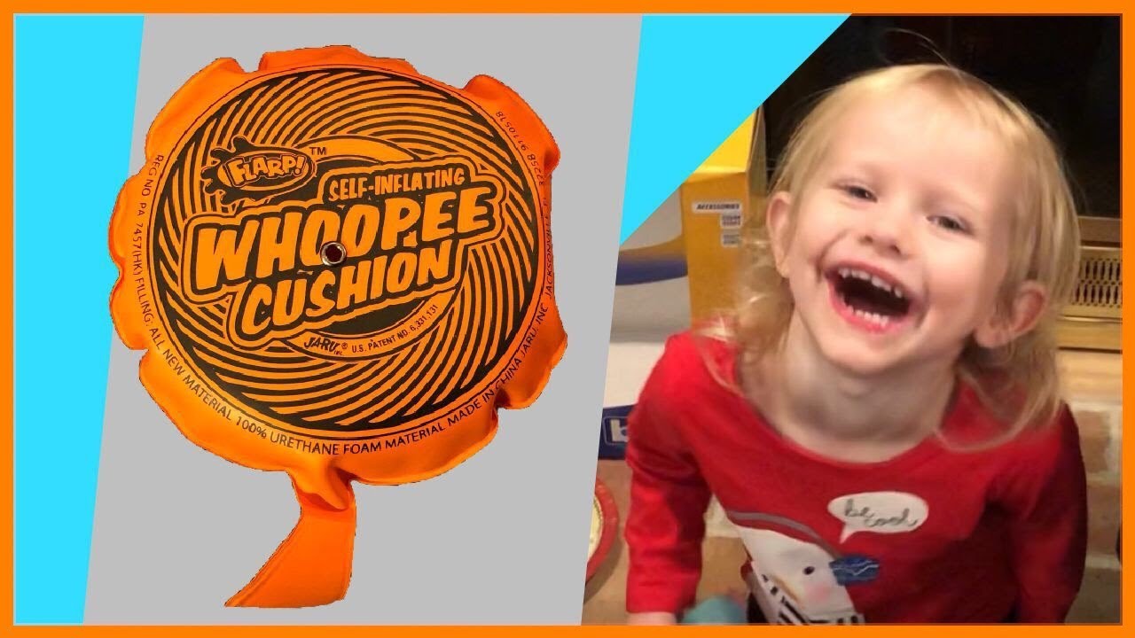 Flarp Whoopee Cushion Prank Compilation! Kids Laugh Hysterically At Fart Noises! #funny #prank