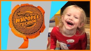 Flarp Whoopee Cushion Prank Compilation Kids Laugh Hysterically At Fart Noises