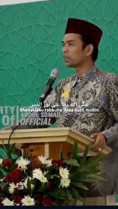UAS Full Shalawat Robbuna ala Nuril Mubin | Ustadz Abdul Somad bershalawat