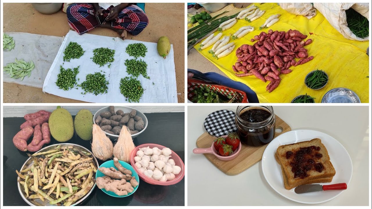 Strawberry Jam / எங்க ஊர் சந்தை / Village Market / Strawberry Jam with