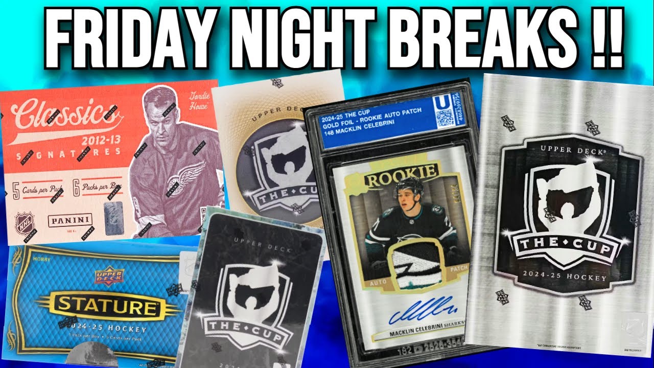 Friday Night Hockey Breaks !! - CUP - Mixers & Ultimate !!🔥