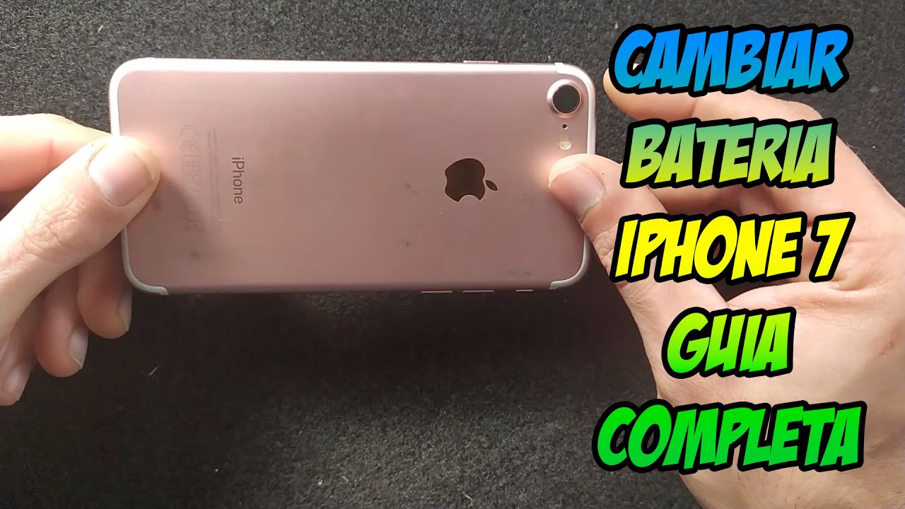 🔋🔋Como Cambiar bateria Iphone 7 Guia Completa📱📱