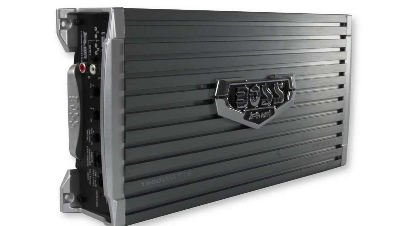 Boss Audio AR1600.2 1600W 2 Channel Amplifier | AR16002 - YouTube
