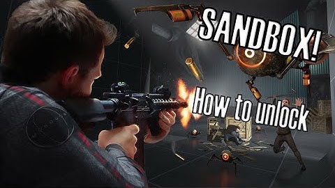 BONEWORKS how to unlock SANDBOX + ITEMS!