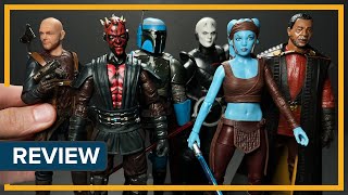 Black Series Wave Review - Maul, Aayla, Mayfeld, Grogu and more!