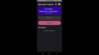 Kilometer Tracker Lite screenshot 5