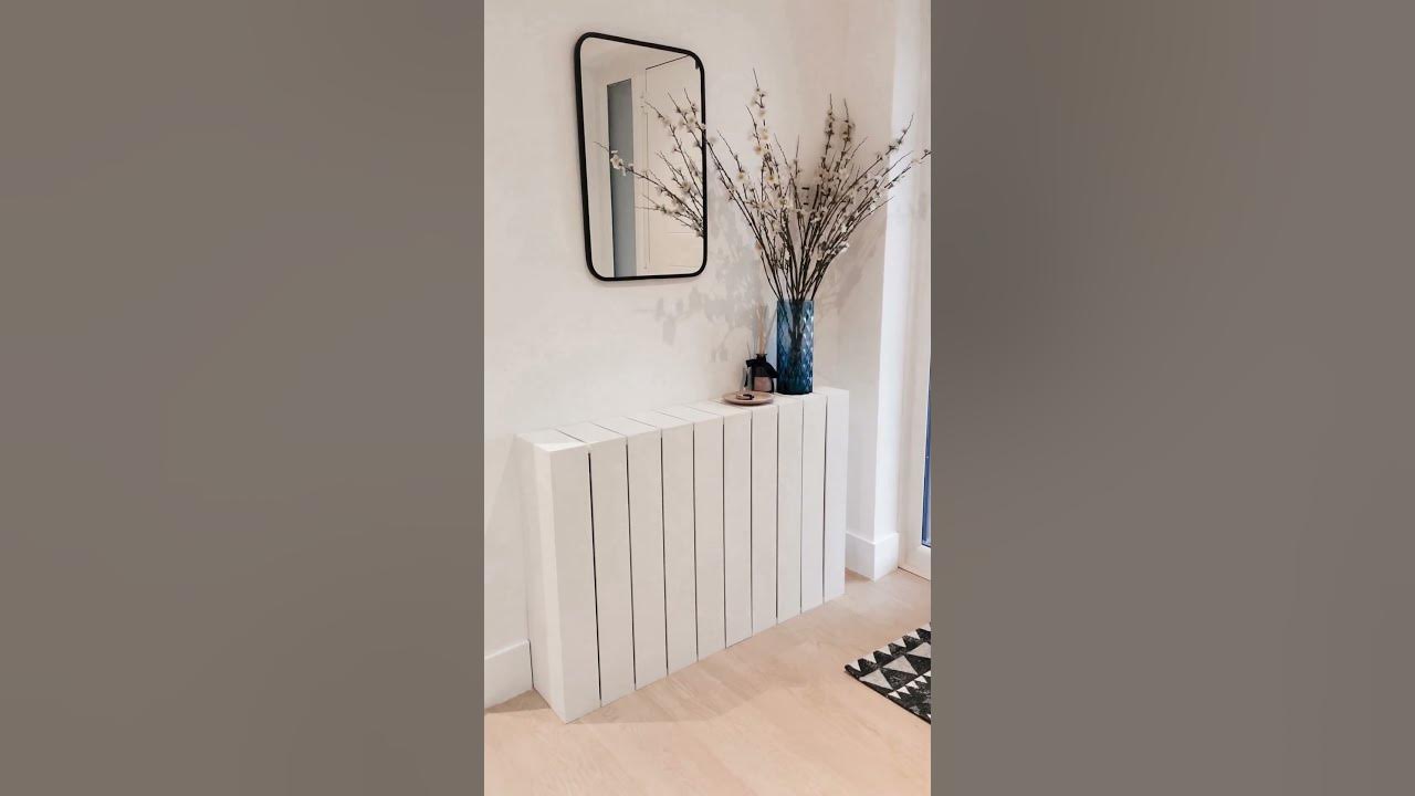 Modern Slat DIY Radiator Cover YouTube
