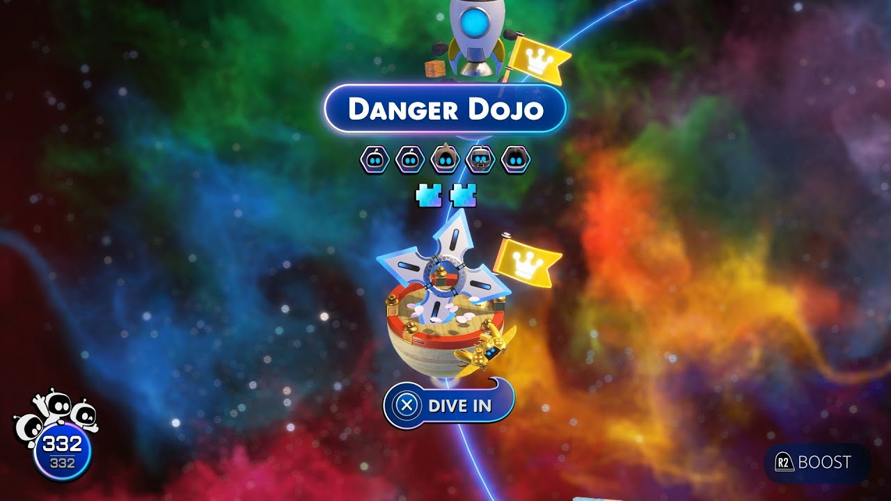 Astro Bot Danger Dojo walkthrough - YouTube