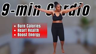 9-Minute Low Impact Cardio Workout | Burn Calories & Get Moving After 50