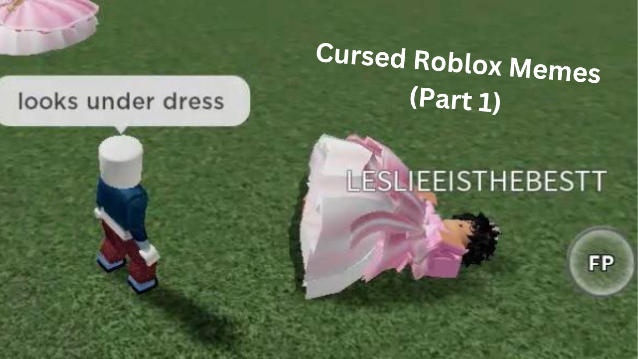 WTB/Blue K Cursed Roblox Memes #1 - Comic Studio