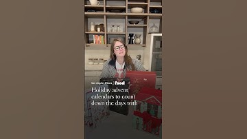 Holiday advent calendars to count down the days with