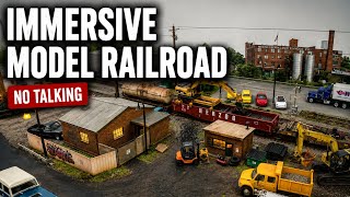 Immersive Model Railroad | Relaxing Cinematic Journey