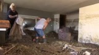 Suben a ocho los muertos por inundaciones en Grecia