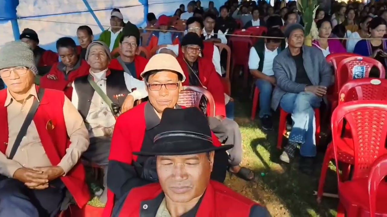 Thanks giving ceremony.by sh.Tamunang Talom zpm siyom bango Siang district 