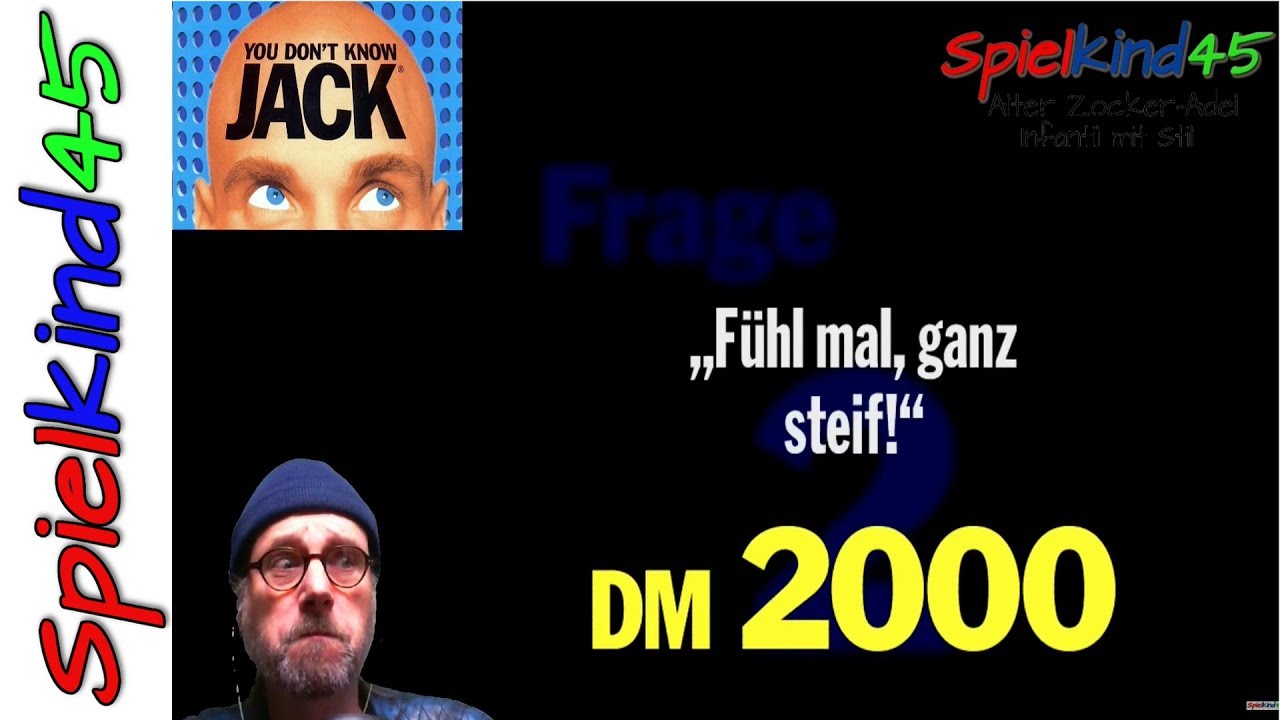 You Don't Know Jack Deutsch Download Vollversion Kostenlos YOU DON'T KNOW JACK [FaceCam] - #01 Let's Play You Don't Know Jack 1