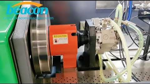 Beacon Machine  CR708 Testing the Common Rail Pump Video