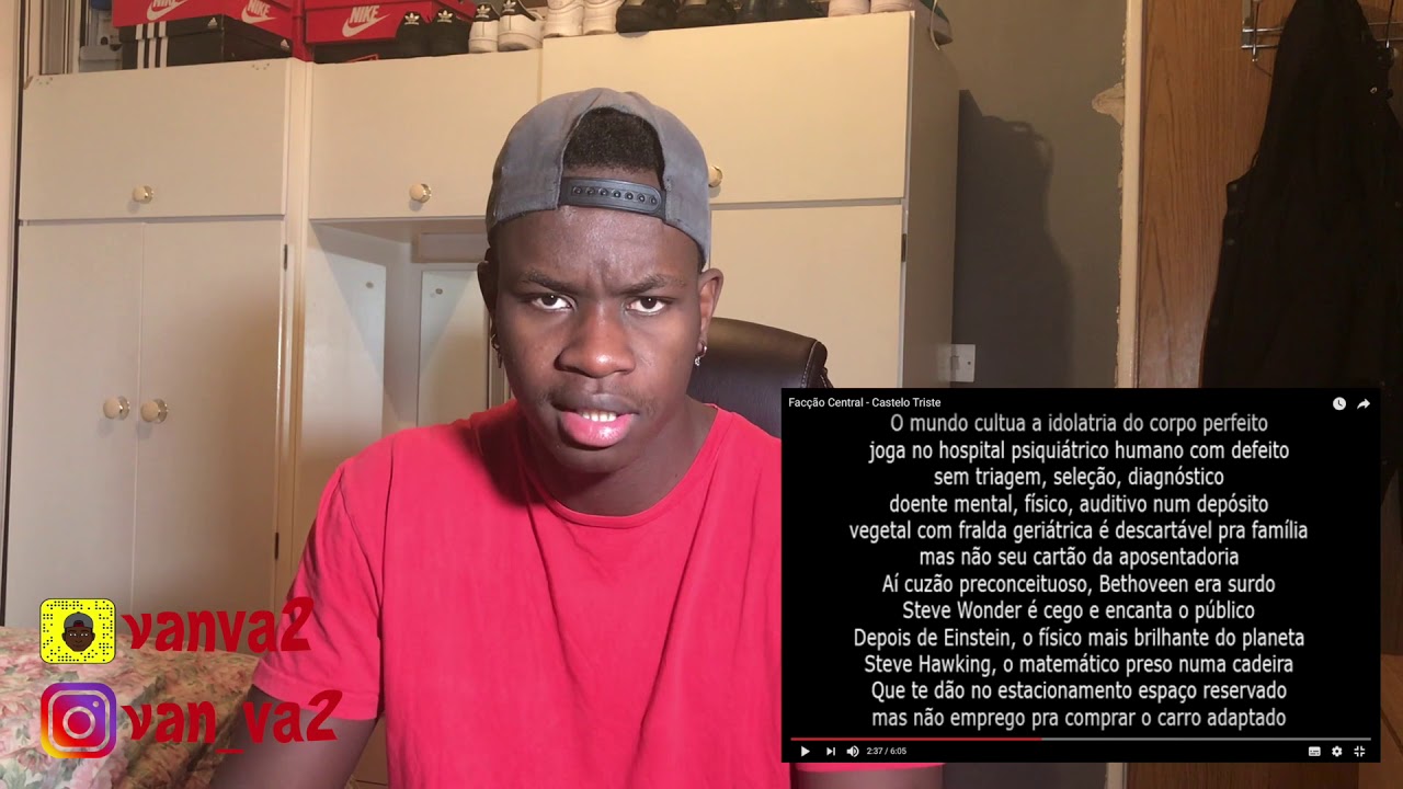 Facção Central - Castelo Triste - BLACK REACTION