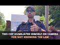 This Cop Got Schooled On The Law He Tried To Twist