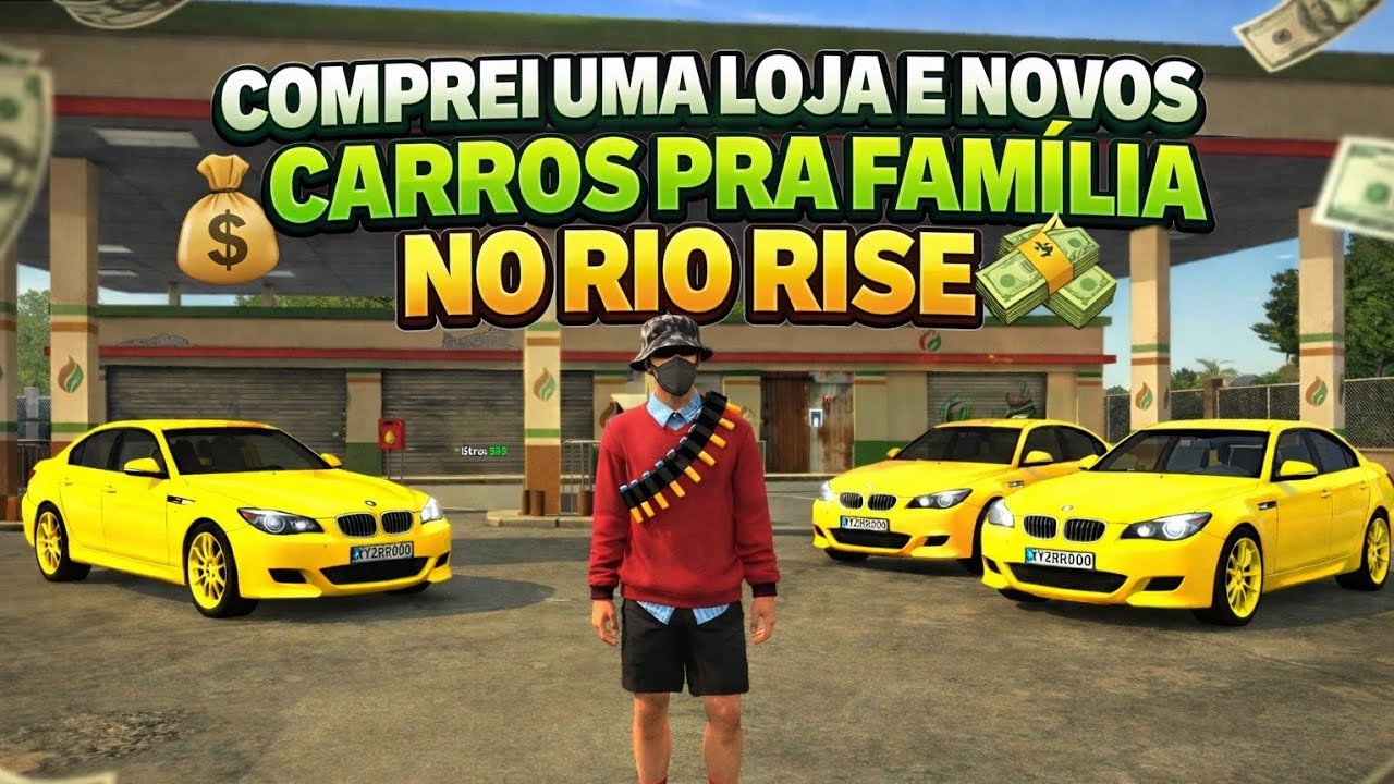 COMPREI UMA LOJA NO RIO RISE 🤑#riorise #rioriserp #games #gameplay #riorise_flex