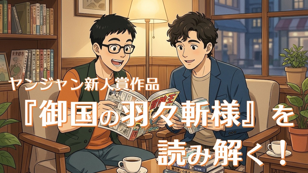 26.02.25：ヤンジャン新人賞作品『御国の羽々斬様』を読み解く！（収録日 26.01.07）