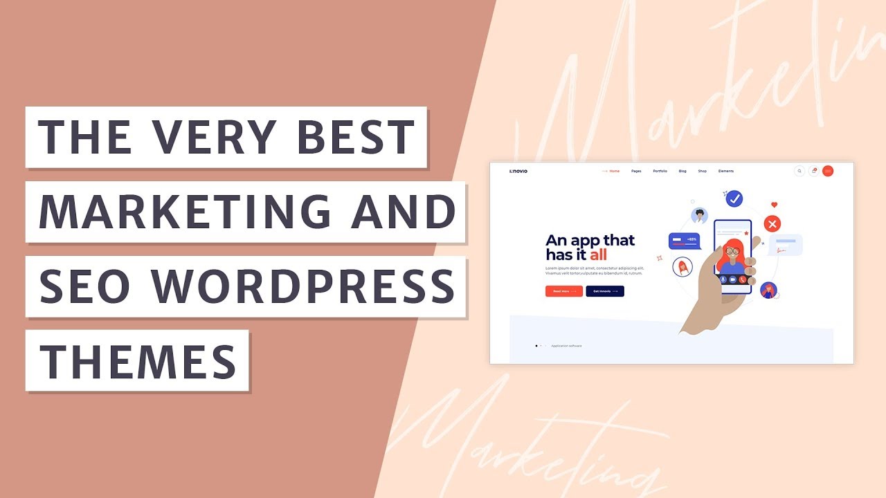 Best WordPress Themes for Marketing and SEO - YouTube