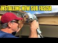 Installing New Sub Fascia On a 100 Year Old Southern Getaway