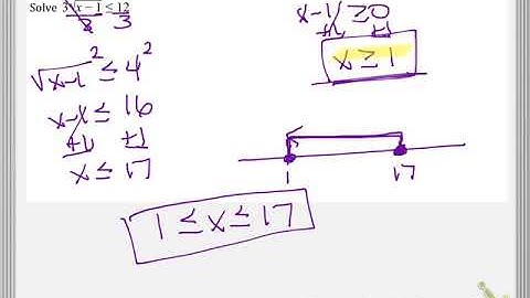 5.4B Solving Radical Inequalities