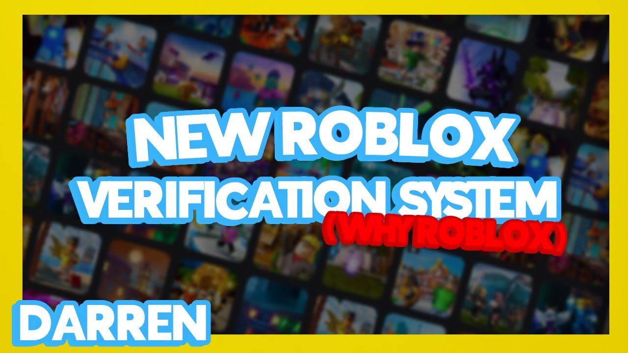 New Roblox Verification 2020 Thanks Roblox For Giving Us This Broken Garbage Read Desc Youtube - roblox verification not working on mobile