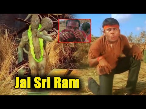 Nithin Becomes Monkey With Hanuman Blessings To Complete Water Dam | Sri Anjaneyam | Cinema Theatre