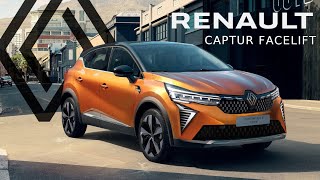 ⁣2024 RENAULT CAPTUR facelift with radical design changes!