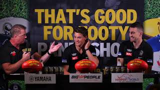 Aussie Rules That’s Good for Footy Collingwood show April 19th 2023