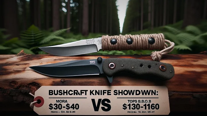 The Bushcraft Knife Showdown: Mora vs Tops