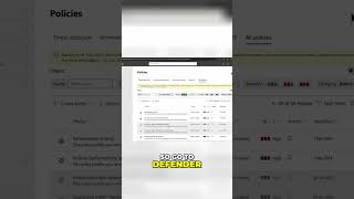 Microsoft Defender for Cloud Apps: File Policy Setup #shorts
