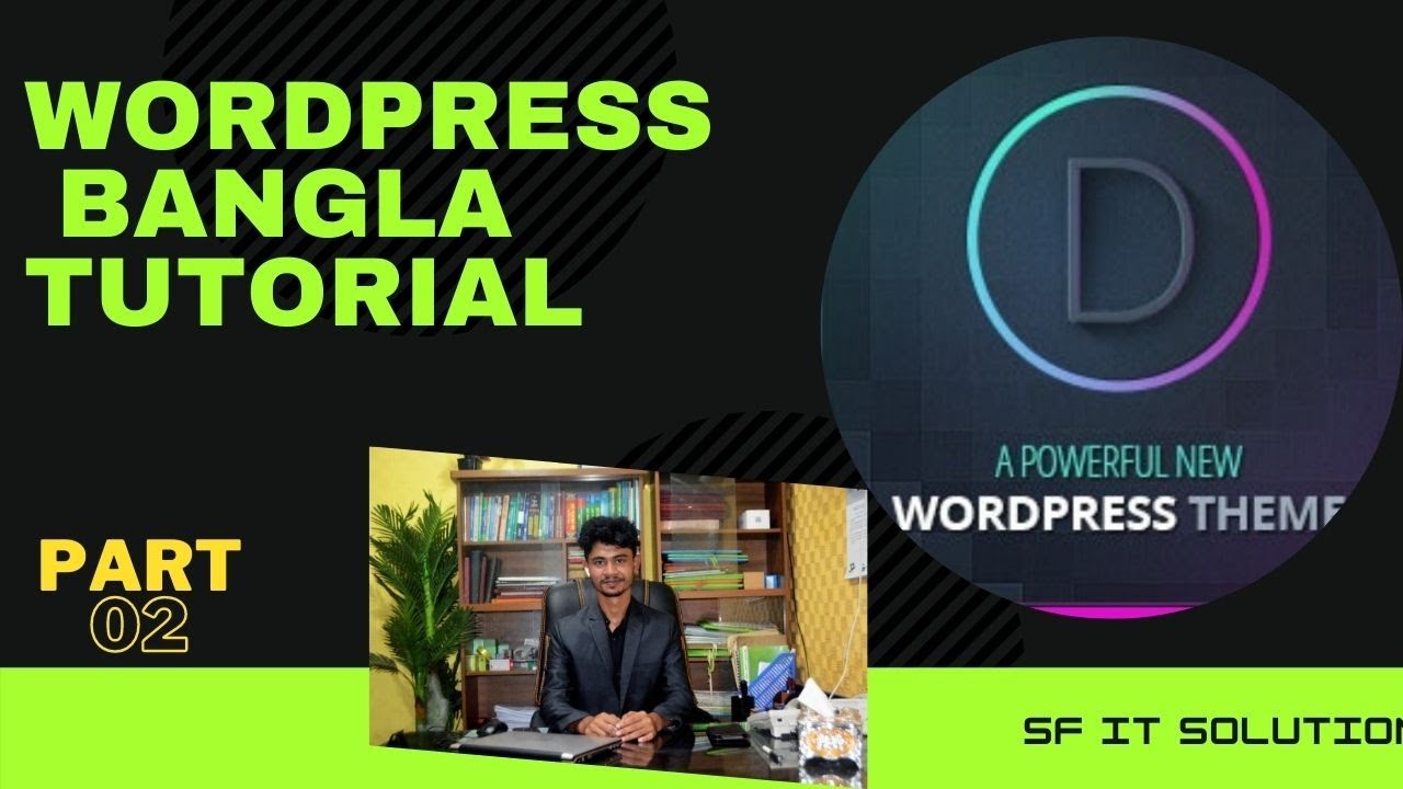 WordPress Bangla Tutorial Divi Themes Customization And Setup - YouTube