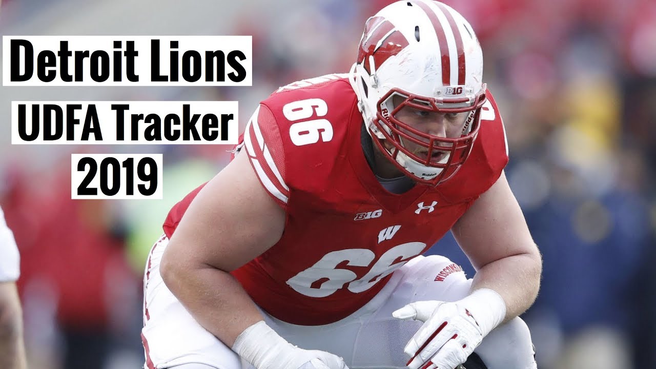 Meet The Detroit Lions 2019 Undrafted Free Agents UDFA Tracker YouTube