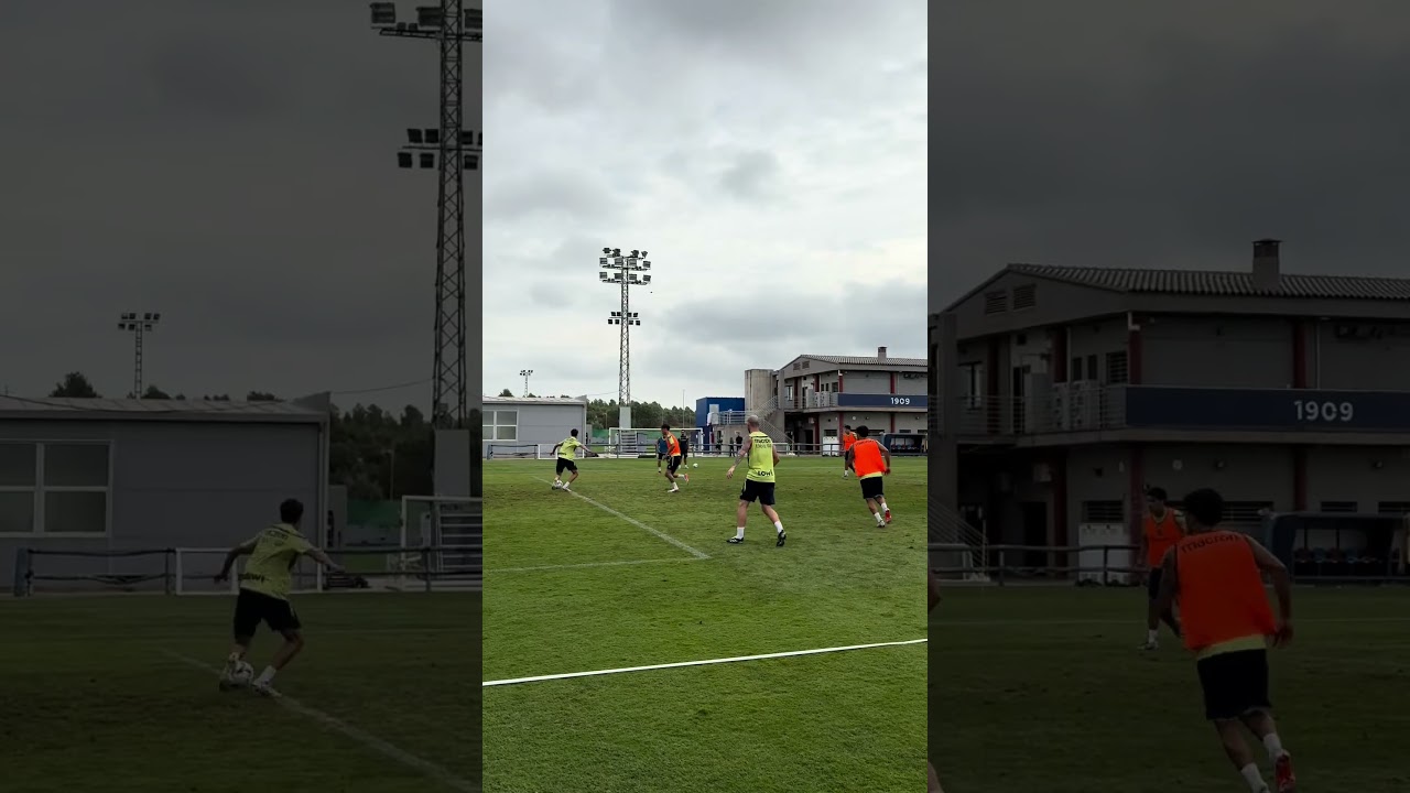 Goles en el entrenamiento en Buñol #LevanteUD #LaLiga  #futbol