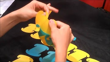 Boston Lamps : How to assemble 30 elements Colorful Ball lamp