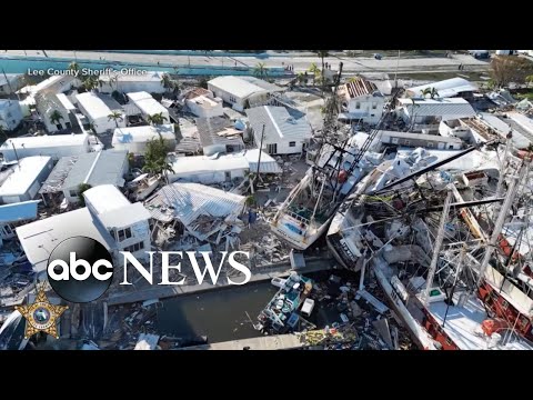 ABC News Live: Hurricane Ian left behind major devastation in Florida.