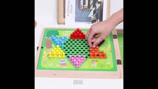 15 in 1 Wood Multi-Function Game Chess screenshot 5