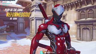 Overwatch Dafran Goes Insane As Genji & Doomfist -POTG-