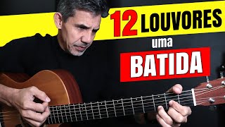 12 MUSICAS com uma BATIDA - Aprenda esse RITMO no violão - Aula completa - Prof. Sidimar Antunes screenshot 3