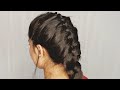 French braid hairstyle / Easy french braid hairstyle / Best party hairstyle for girls 2022
