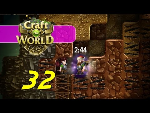 Craft The World - Let's Play Ep 32 - COFFEE BREAKS, PORTAL PIECES