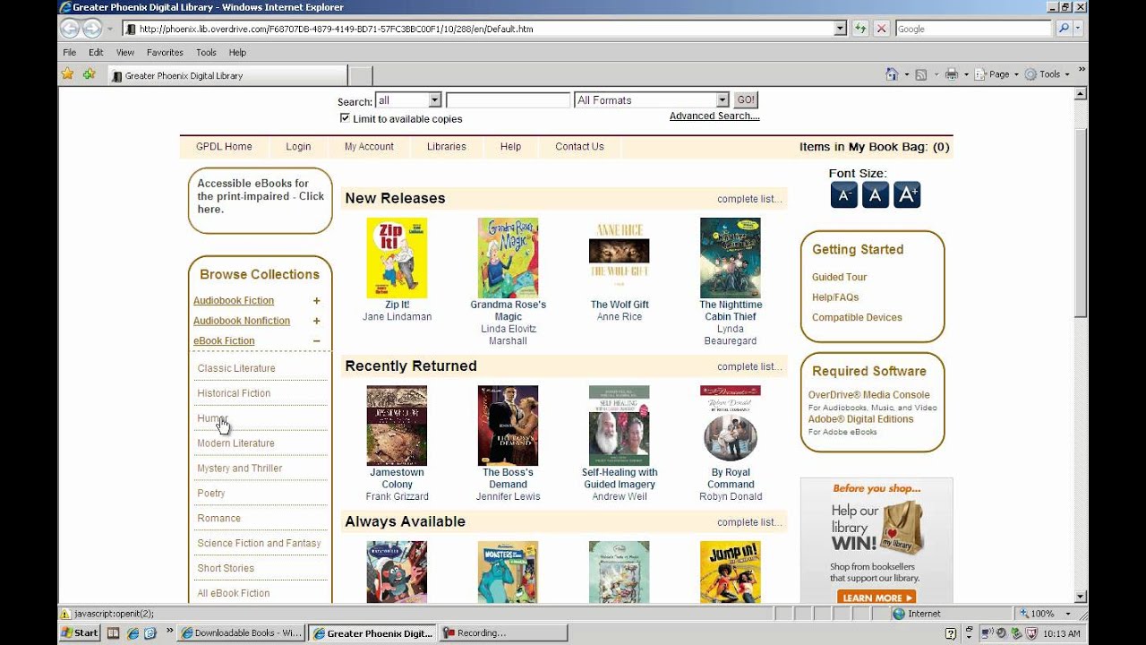 Intro to EBooks YouTube