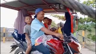 becak oleng atau becak odong-odong 🤣🤣🤣